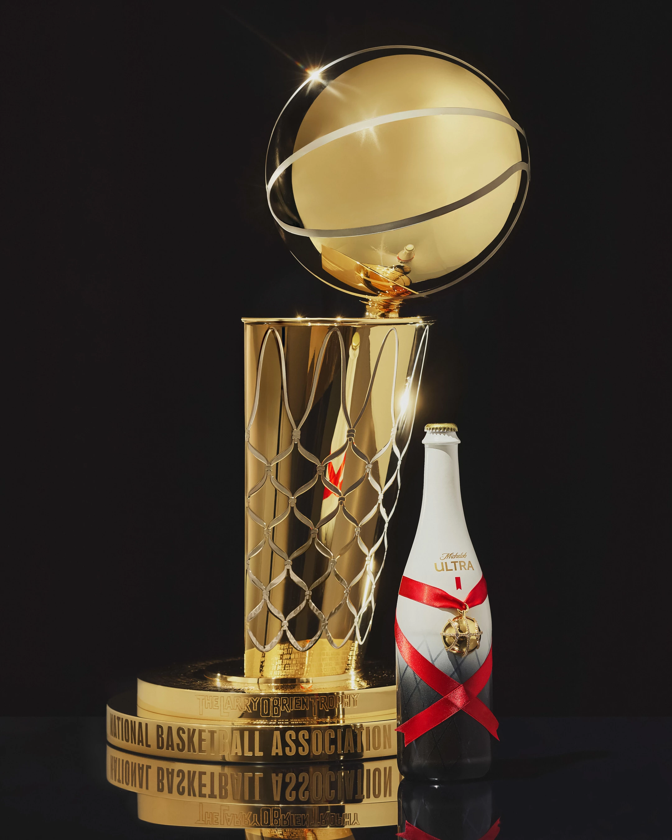 The 2025 NBA Championship Michelob ULTRA Bottle