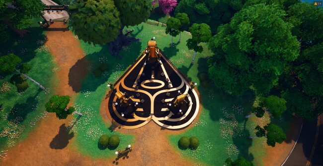 MANSCAPED's HQ on Razor Island MANSCAPED's HQ on Razor Island