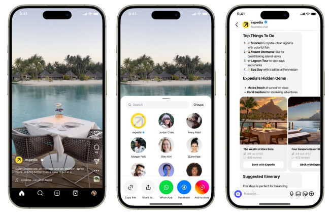 Expedia's AI "Trip Matching" feature