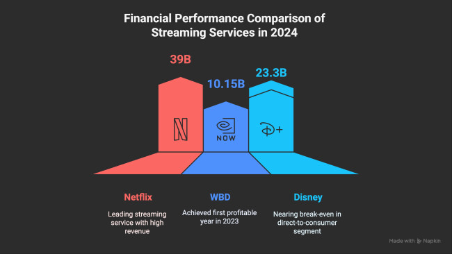 A Comparison of Streaming Platforms's Revenues in 2024