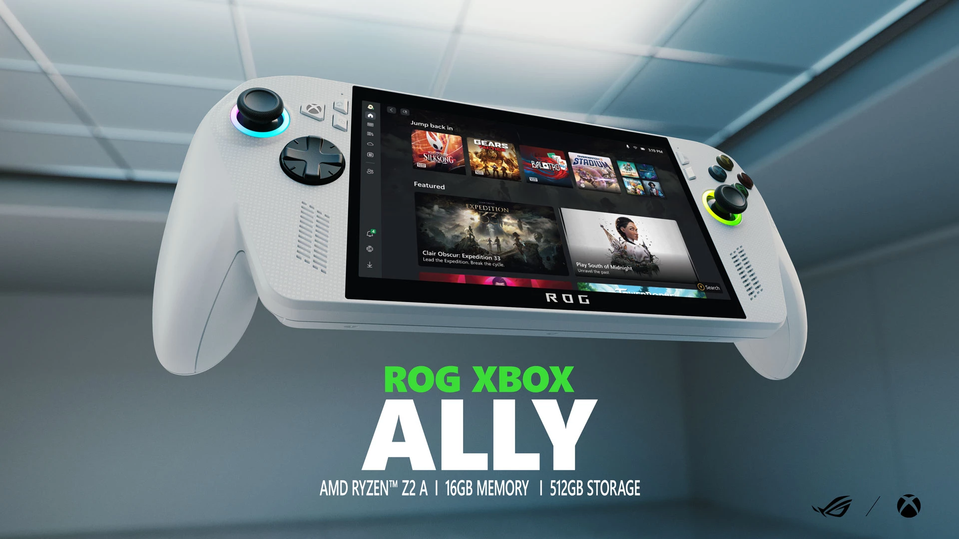 Xbox Ally specs