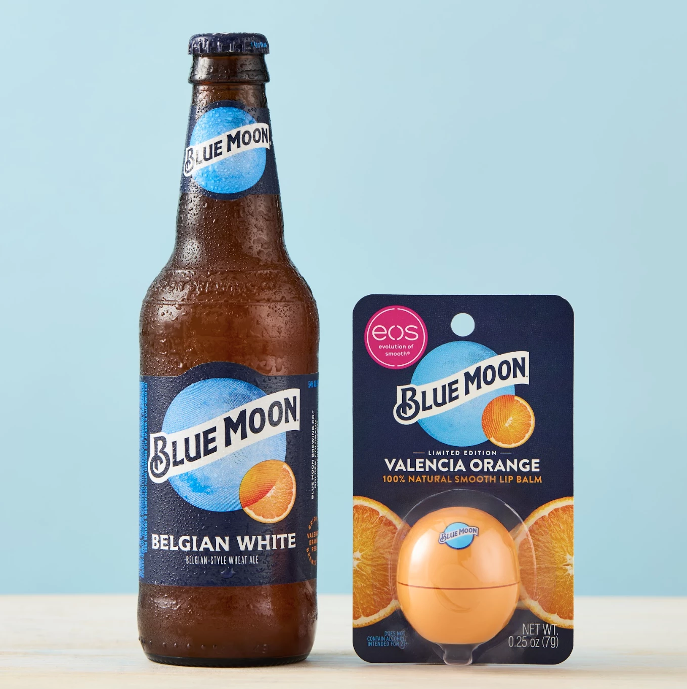 The new "Valencia Orange" lip balm | Source: Blue Moon