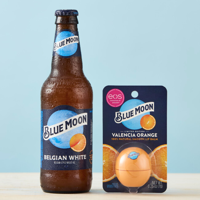 The new "Valencia Orange" lip balm | Source: Blue Moon The new "Valencia Orange" lip balm | Source: Blue Moon