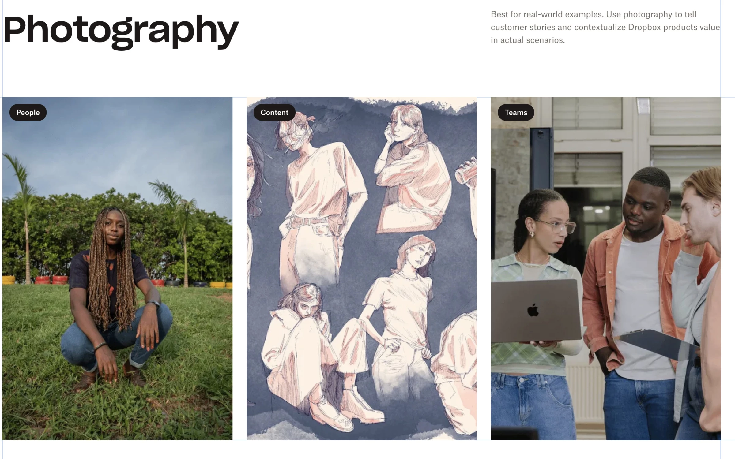 Dropbox’s Imagery Brand Guidelines