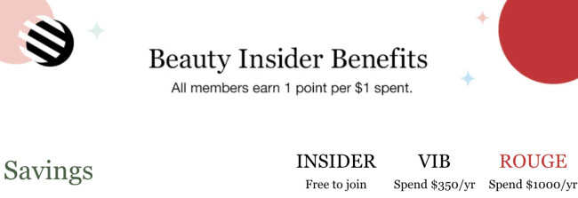 Sephora Beauty Insider