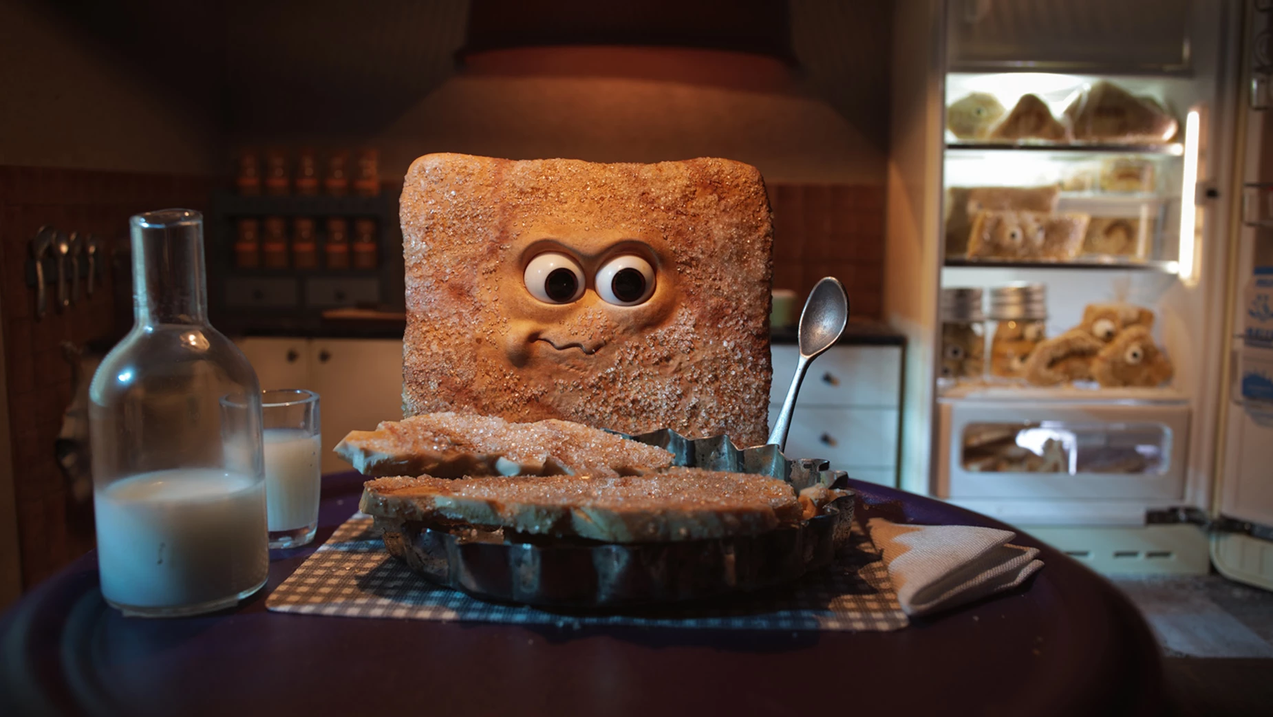 The Cinna-Square Eating His Fellow Squares | Source: Cinnamon Toast Crunch