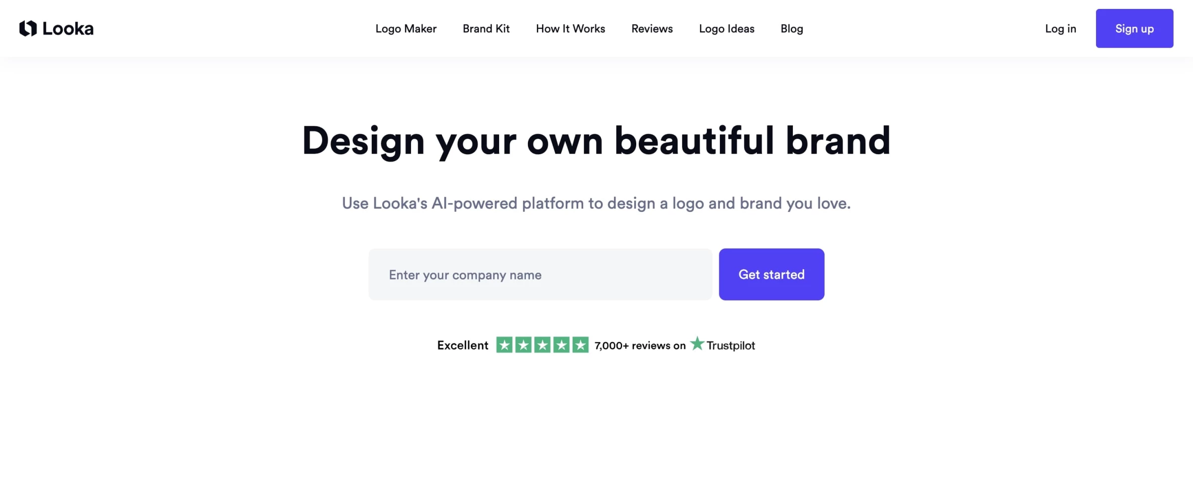 Looka website