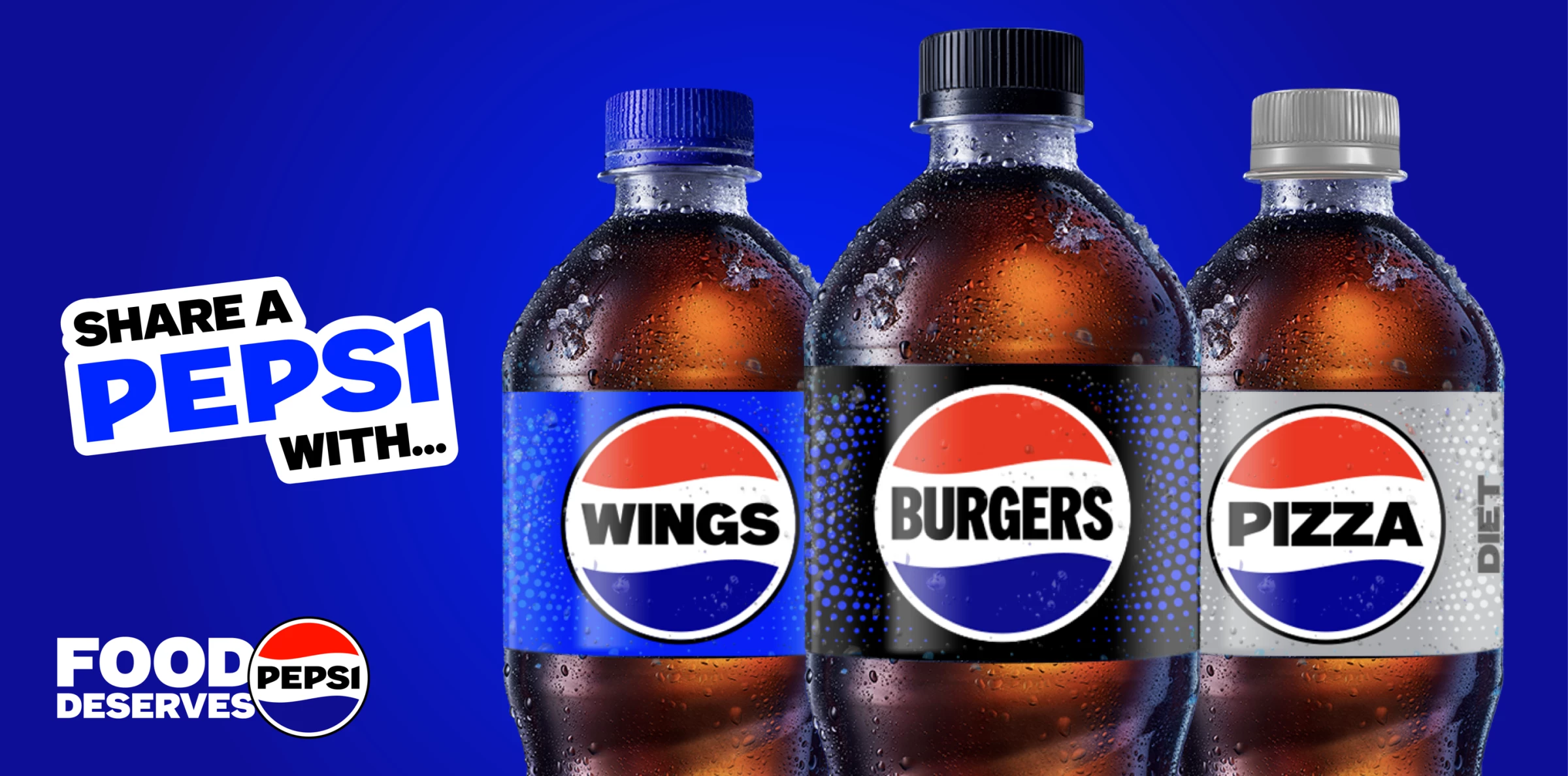 "Share a Pepsi" campaign highlights food over names