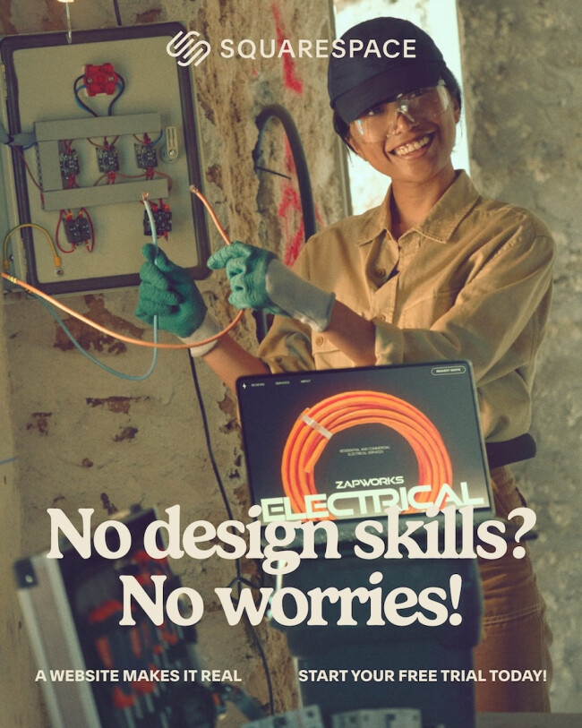 Squarespace Campaign Stills | Source: Squarespace
