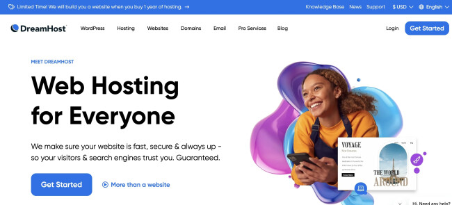 DreamHost DreamHost Website