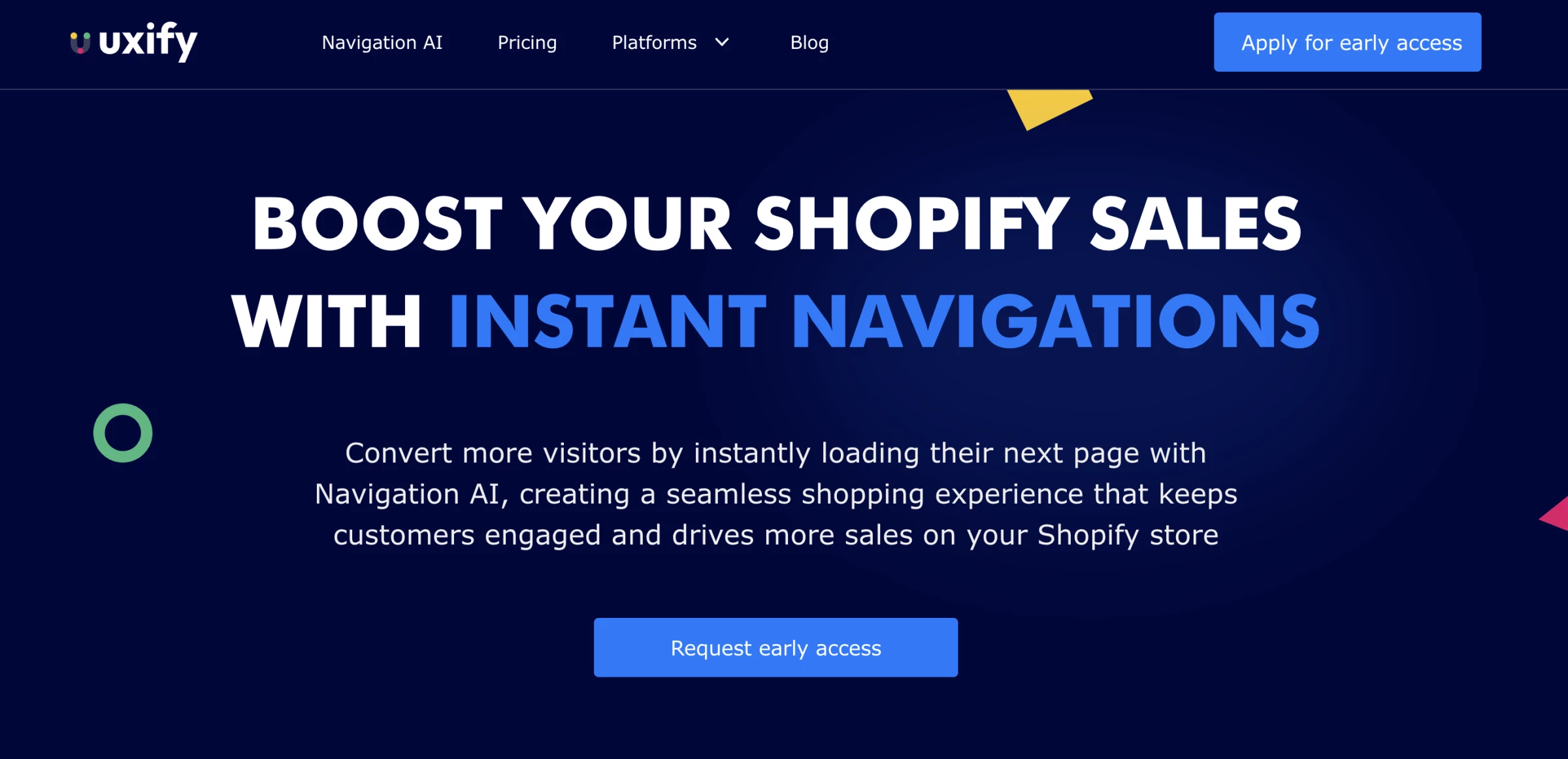 UXify Uxify webpage
