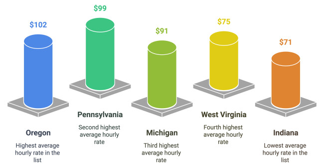 The Most Expensive States for Outsourcing