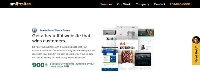 SmartSites SmartSites homepage