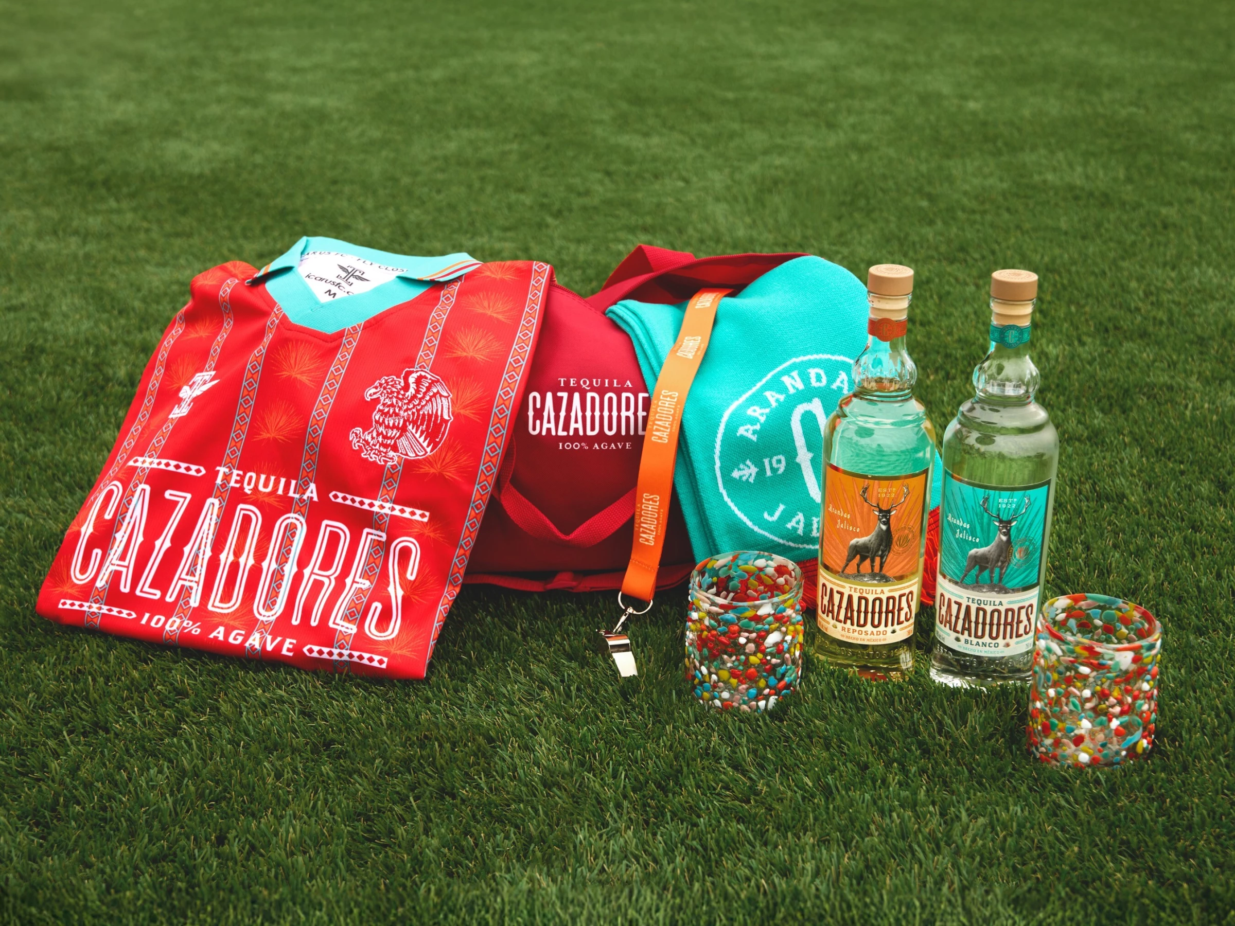 The Tequila CAZADORES Fan Fútbol Kit | Source: Tequila CAZADORES