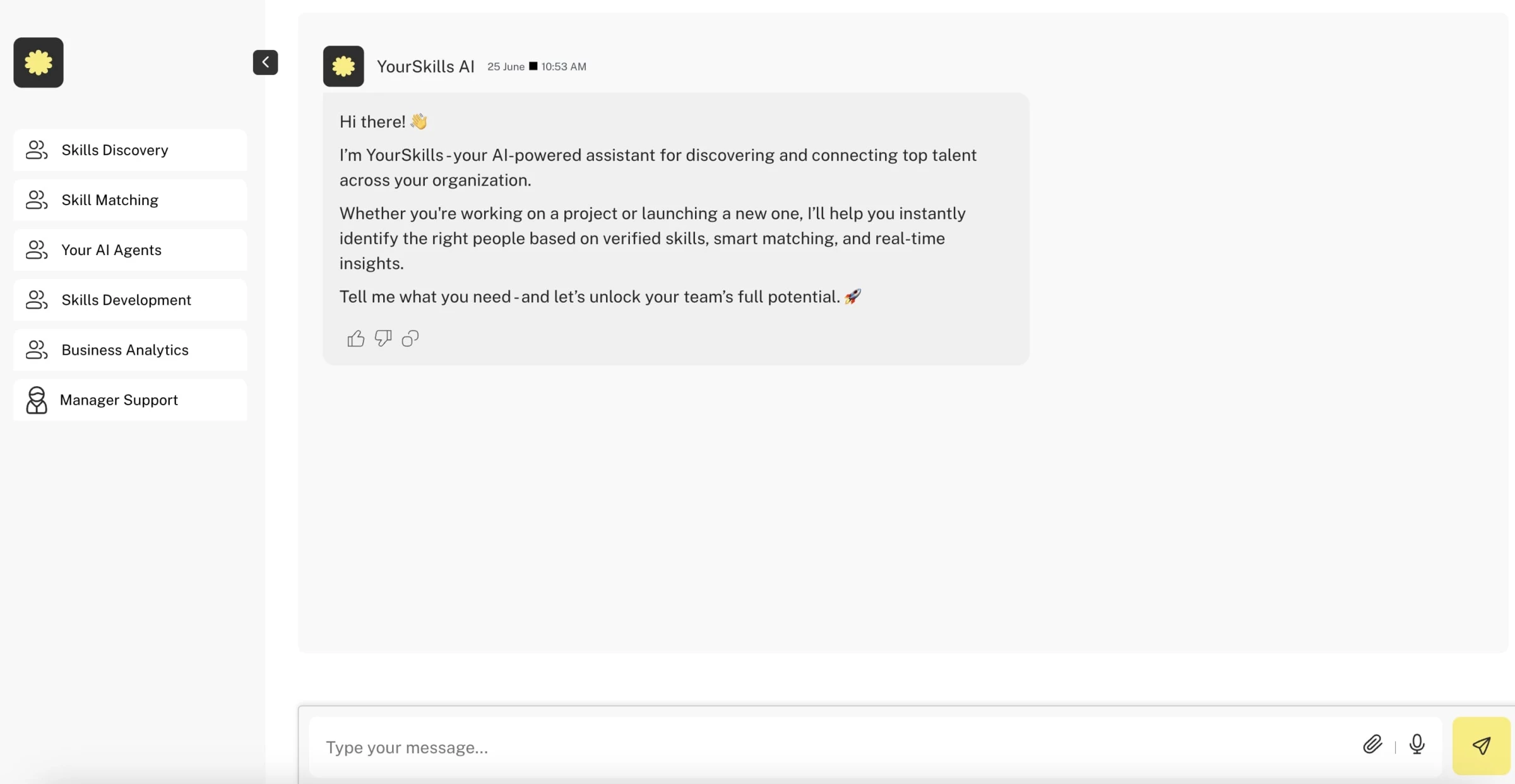 YourSkills.pro AI Assistant