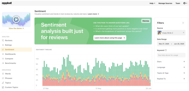 sentiment analysis