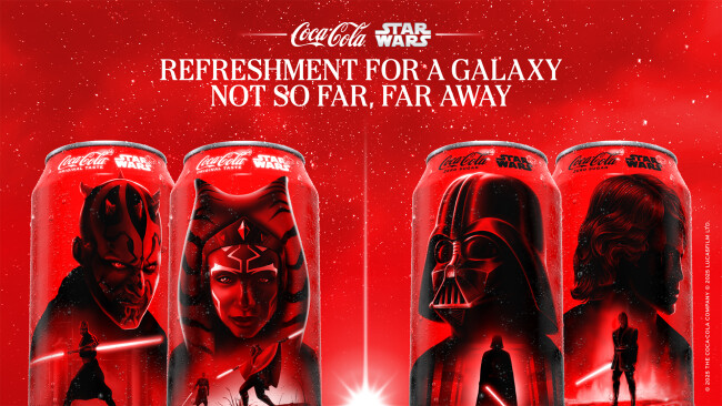 Coca-Cola x Star Wars Limited-Edition Cans | Source: Coca-Cola Coca-Cola x Star Wars Limited-Edition Cans | Source: Coca-Cola
