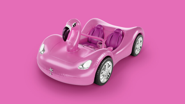 The Flamingo 'Joymobile' | Source: Betty The Flamingo 'Joymobile' | Source: Betty