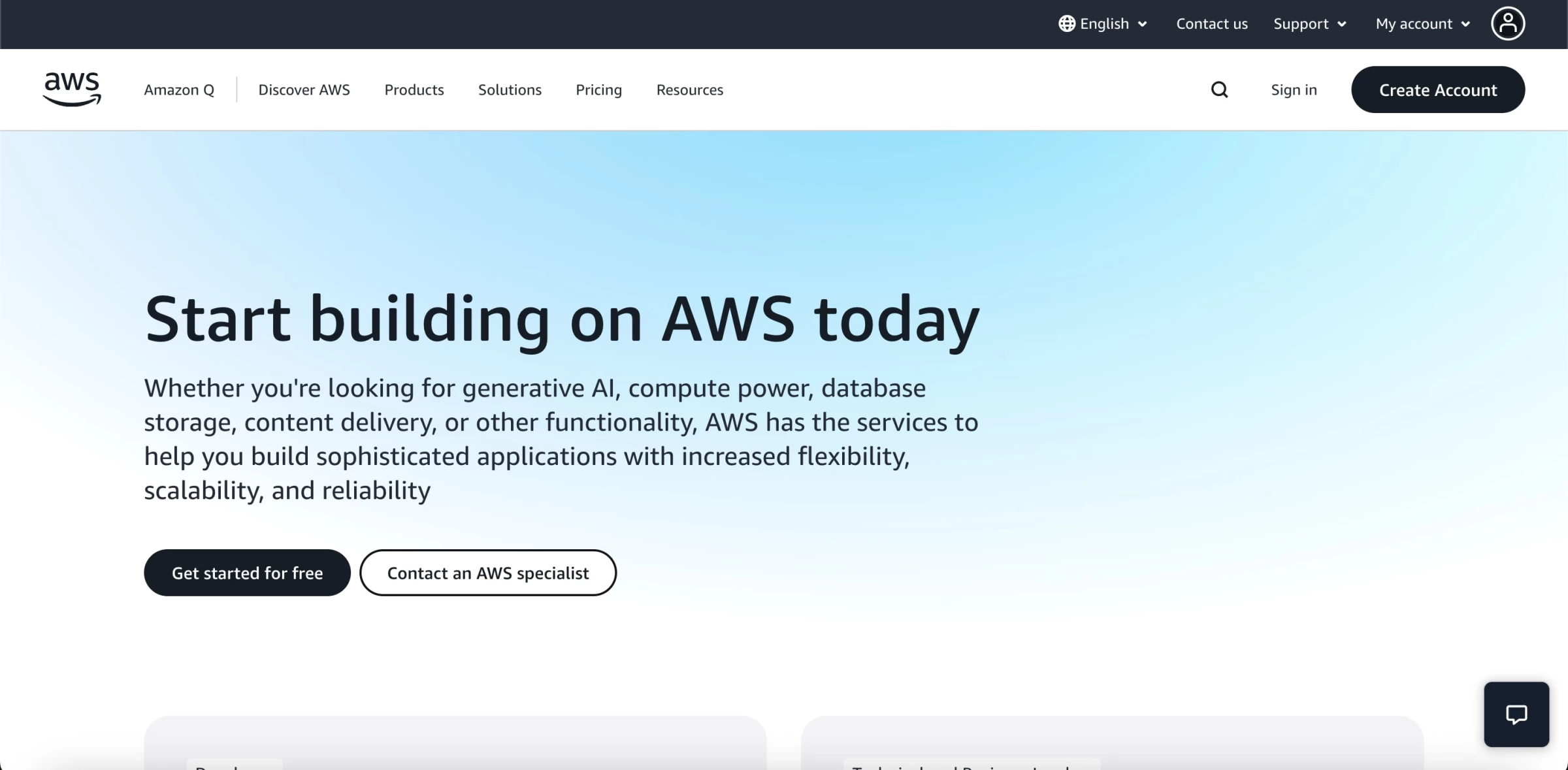 aws website aws website