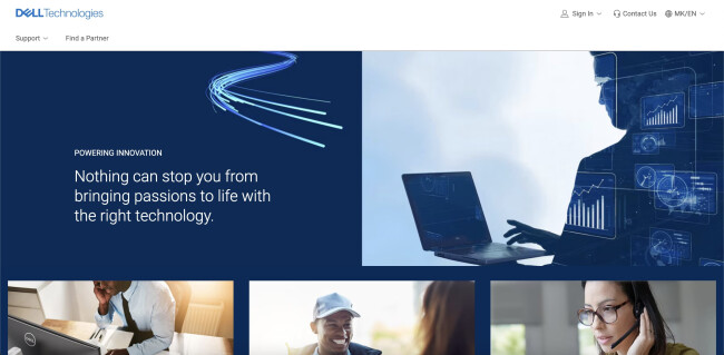 dell website