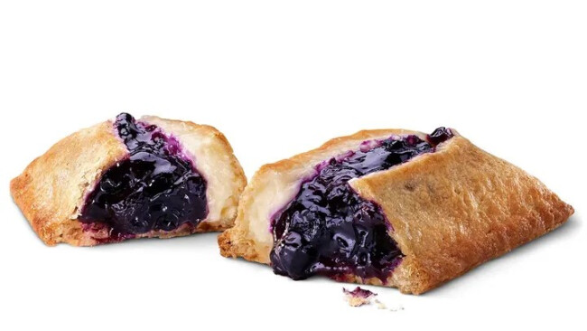 McDonald's Blueberry & Crème Pie McDonald's Blueberry & Crème Pie