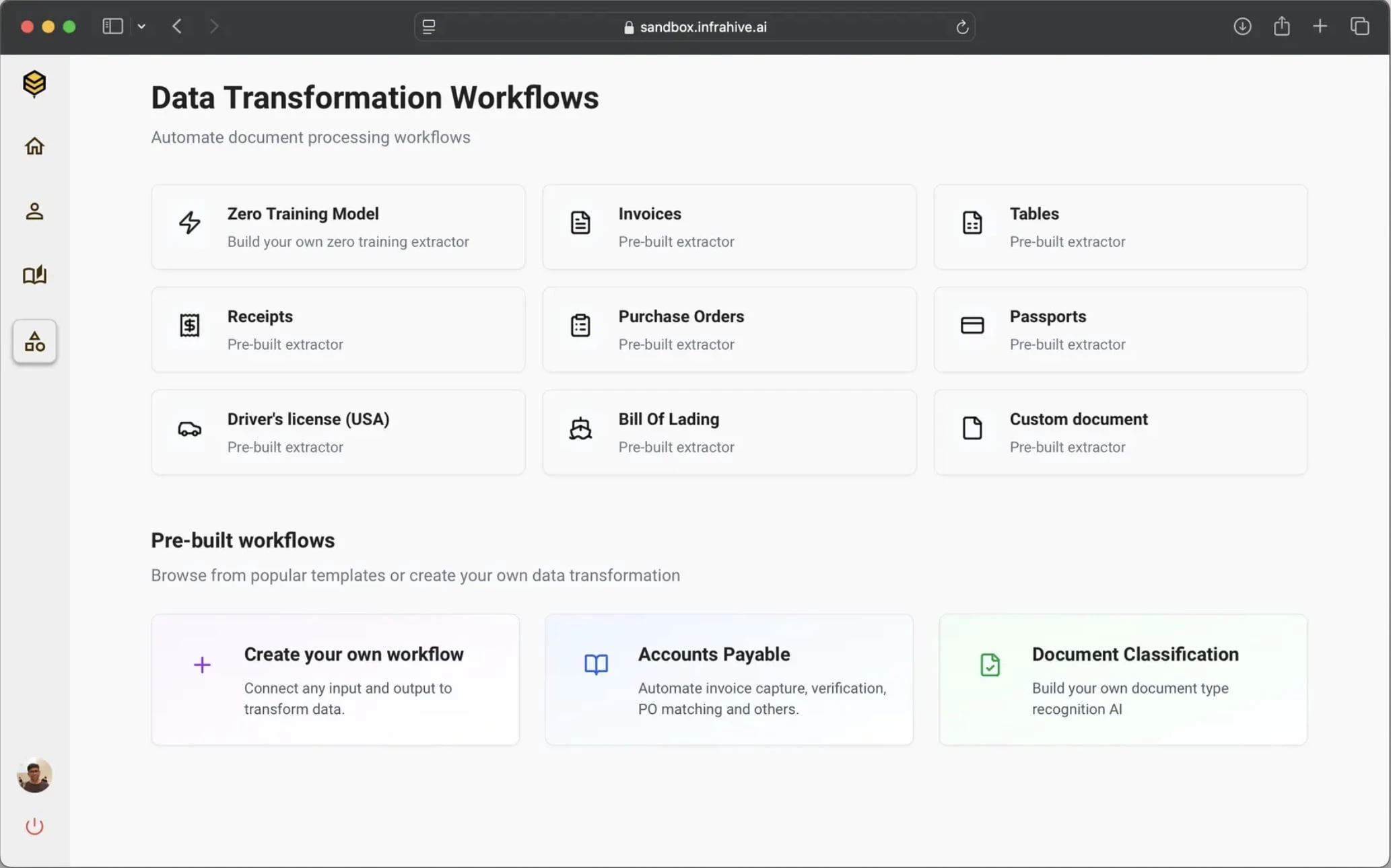 infrahive dashboard infrahive dashboard