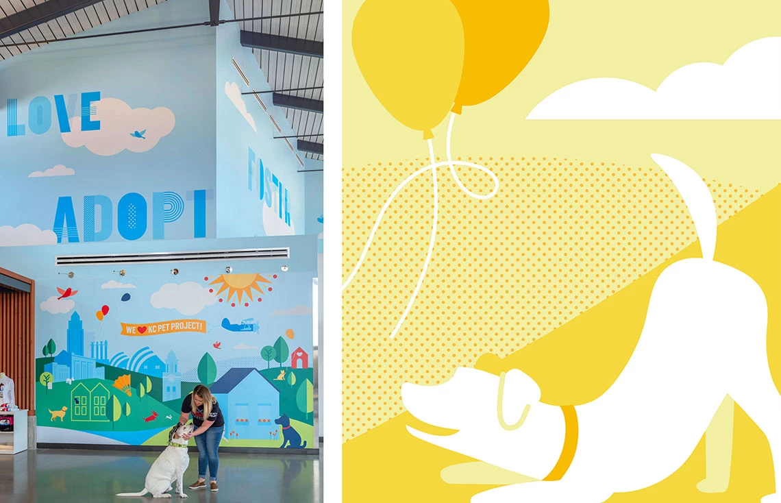 More Artwork at the KC Pet Project | Source: Willoughby Design