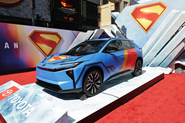 The Toyota bZ during the TCL Chinese Theatre premiere | Source: Toyota