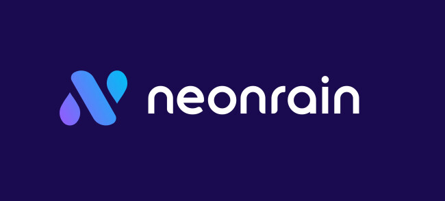 Neon Rain logo.