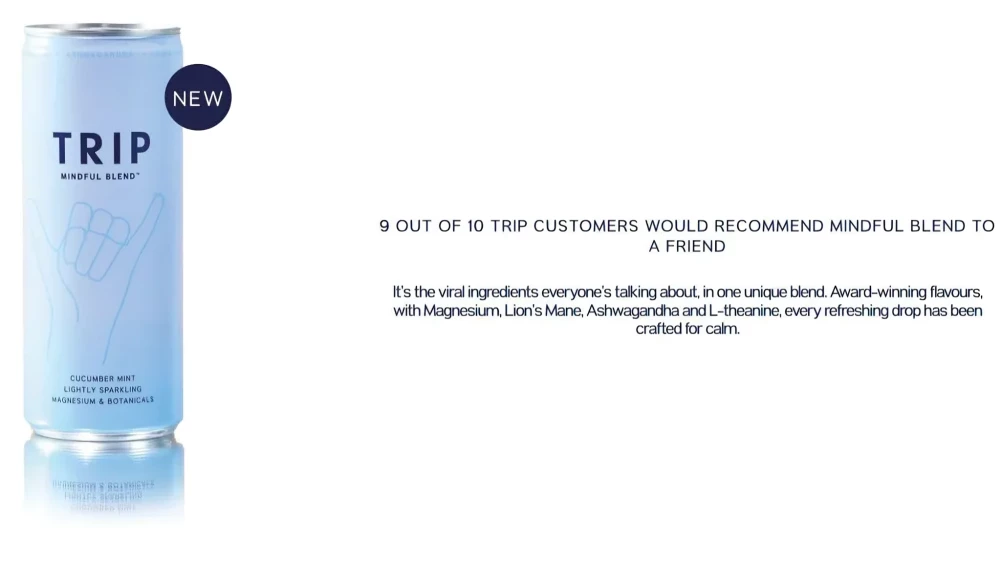 Trip Drinks Banned Ad