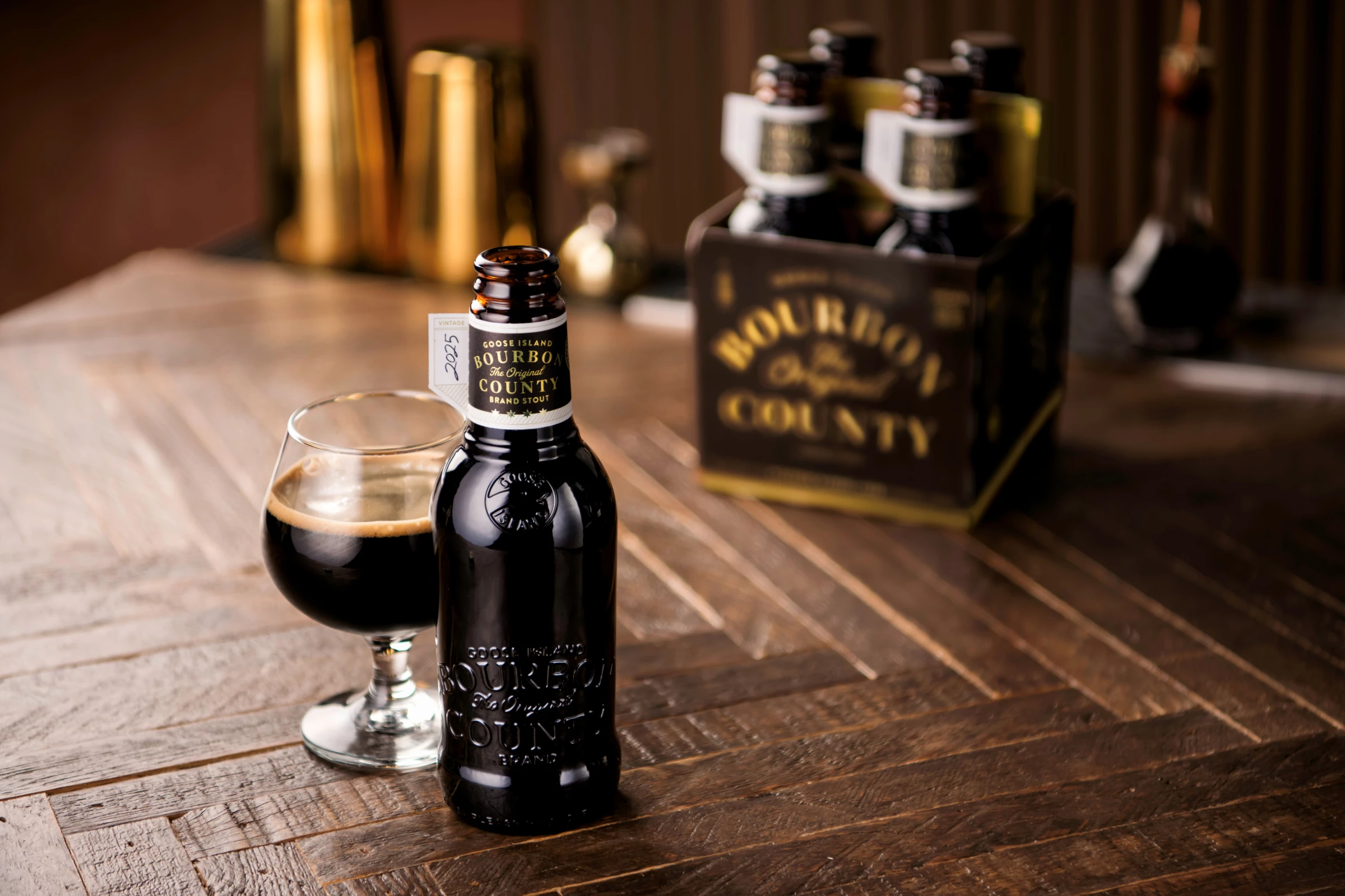 2025 Bourbon County Brand Original Stout | Source: Goose Island via M+C Saatchi Group