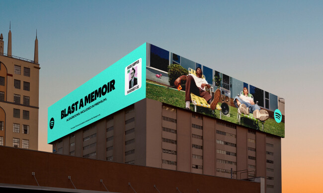 Spotify's 'Read Like You Listen' OOH Ad | Source: Spotify Spotify's 'Read Like You Listen' OOH Ad | Source: Spotify