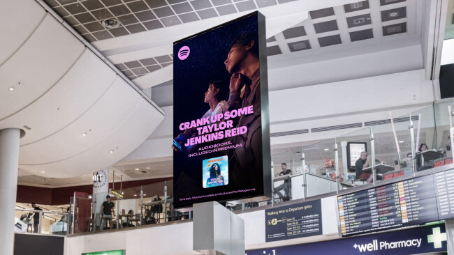 Spotify's 'Read Like You Listen' OOH Ad | Source: Spotify Spotify's 'Read Like You Listen' OOH Ad | Source: Spotify