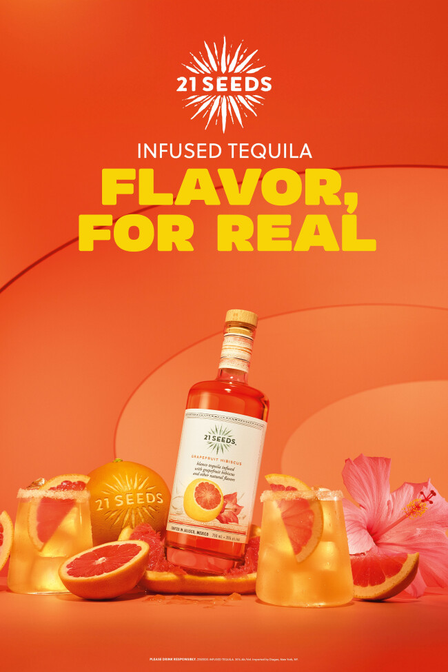 21Seeds Infused Tequila Grapefruit Hibiscus × Strawberry Lemon 21Seeds Infused Tequila Grapefruit Hibiscus × Strawberry Lemon