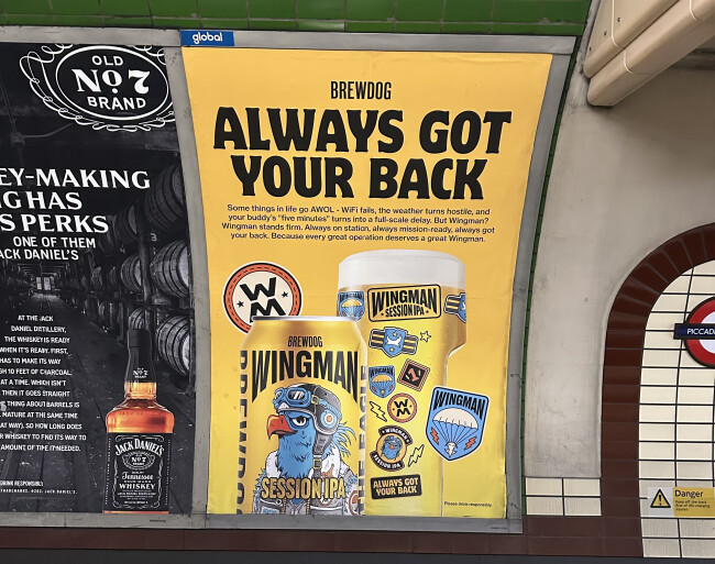 BrewDog Banned Ad Poster BrewDog Banned Ad Poster
