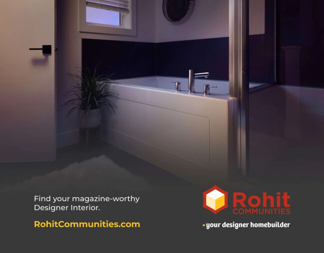 Rohit Communities brand creative. 