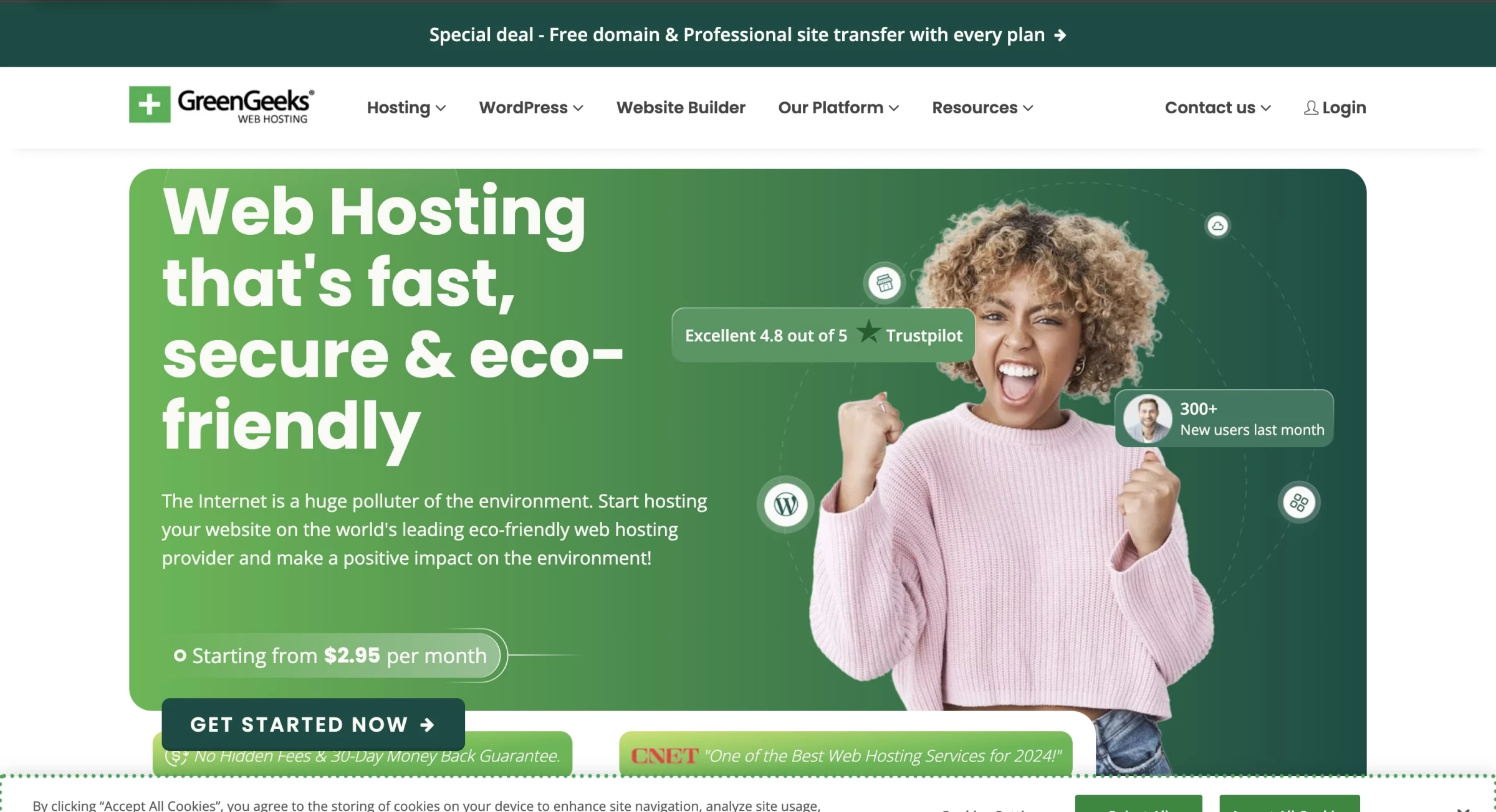 greengeeks website