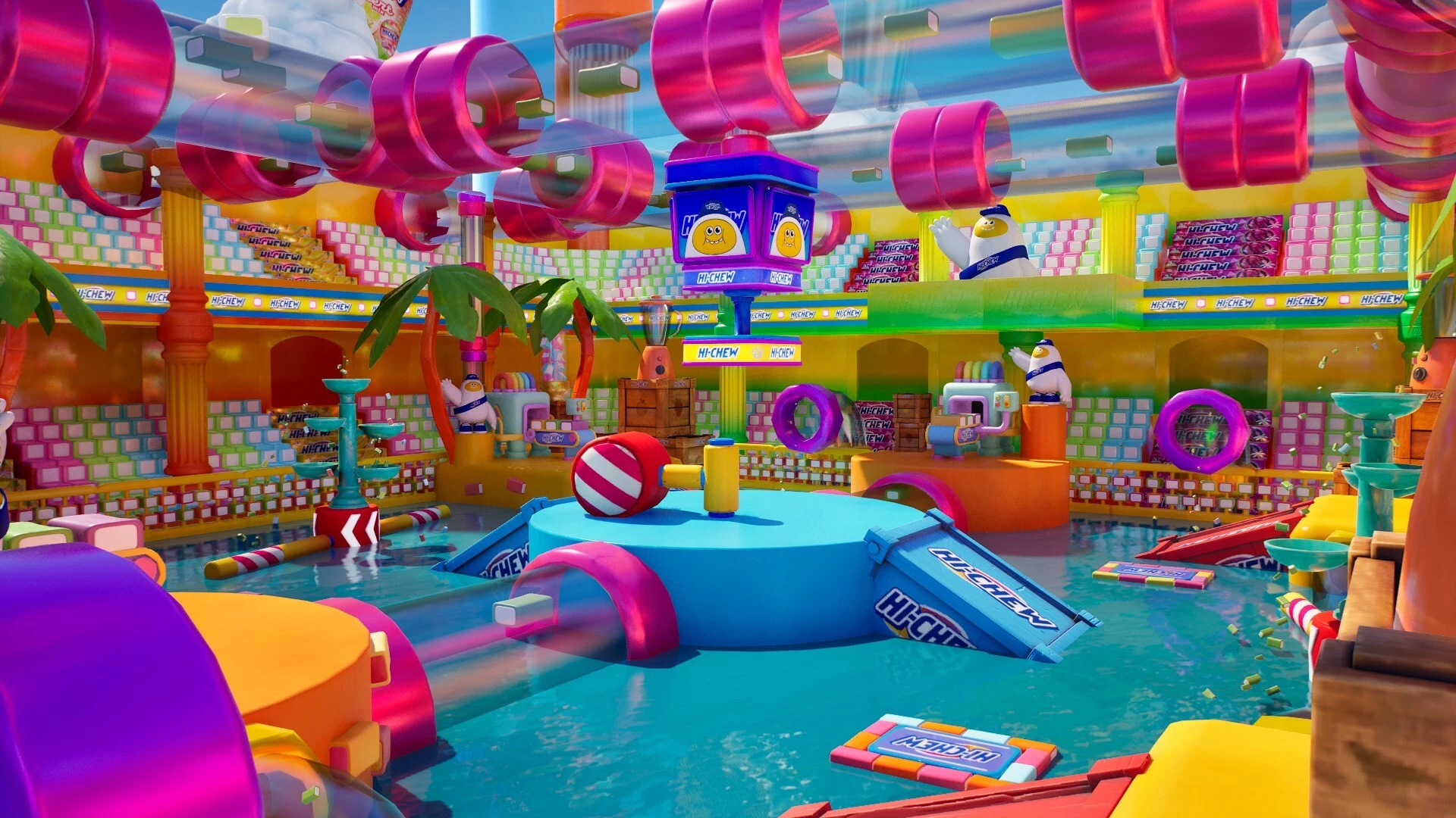 Fortnite and HI-CHEW's new in-game experience | Source: HI-CHEW