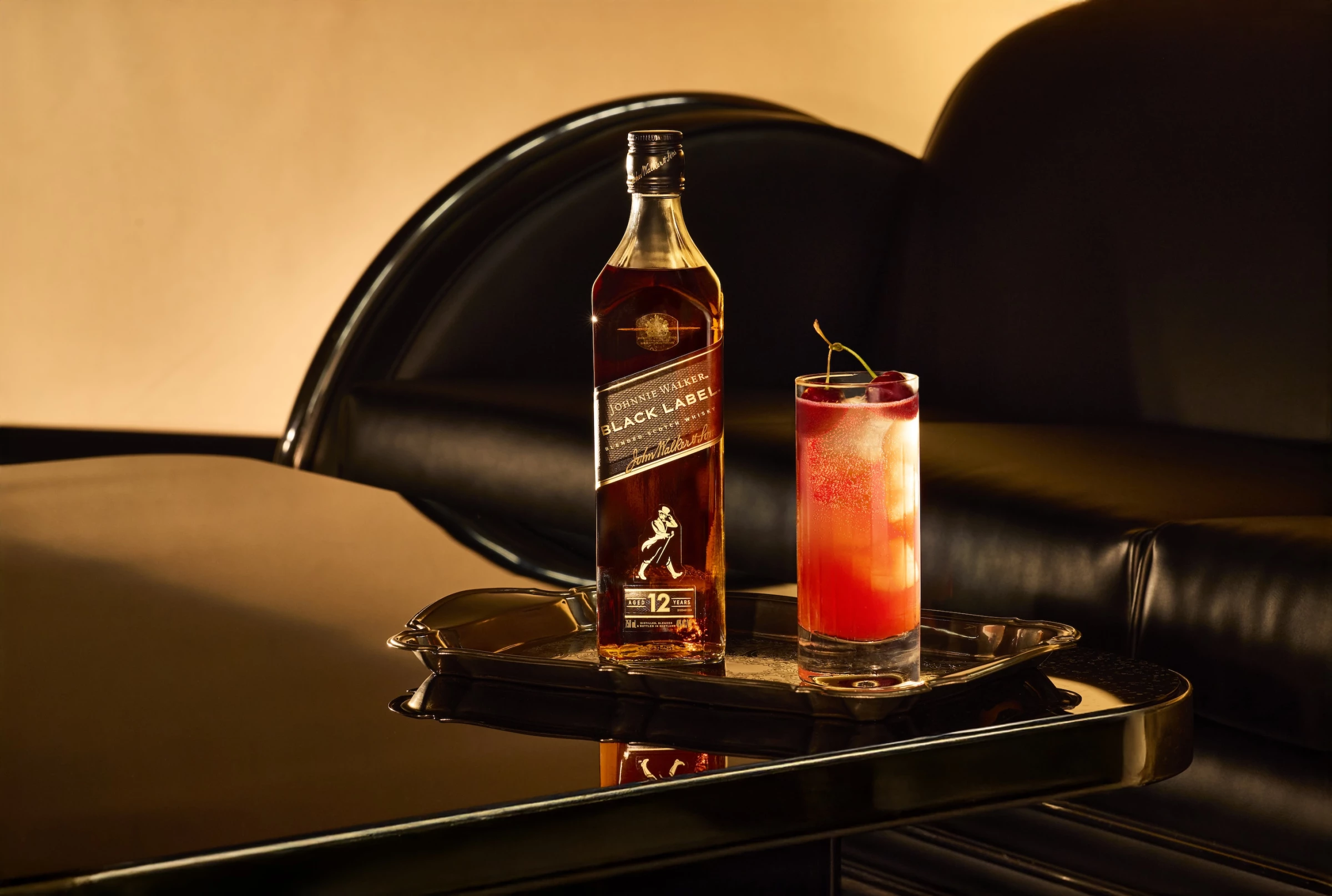 Johnnie Walker Black Label x Sabrina Carpenter Cherry Highball