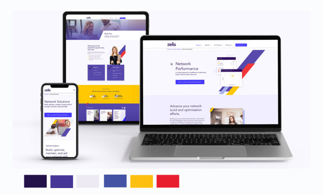 ZELIS website screenshot