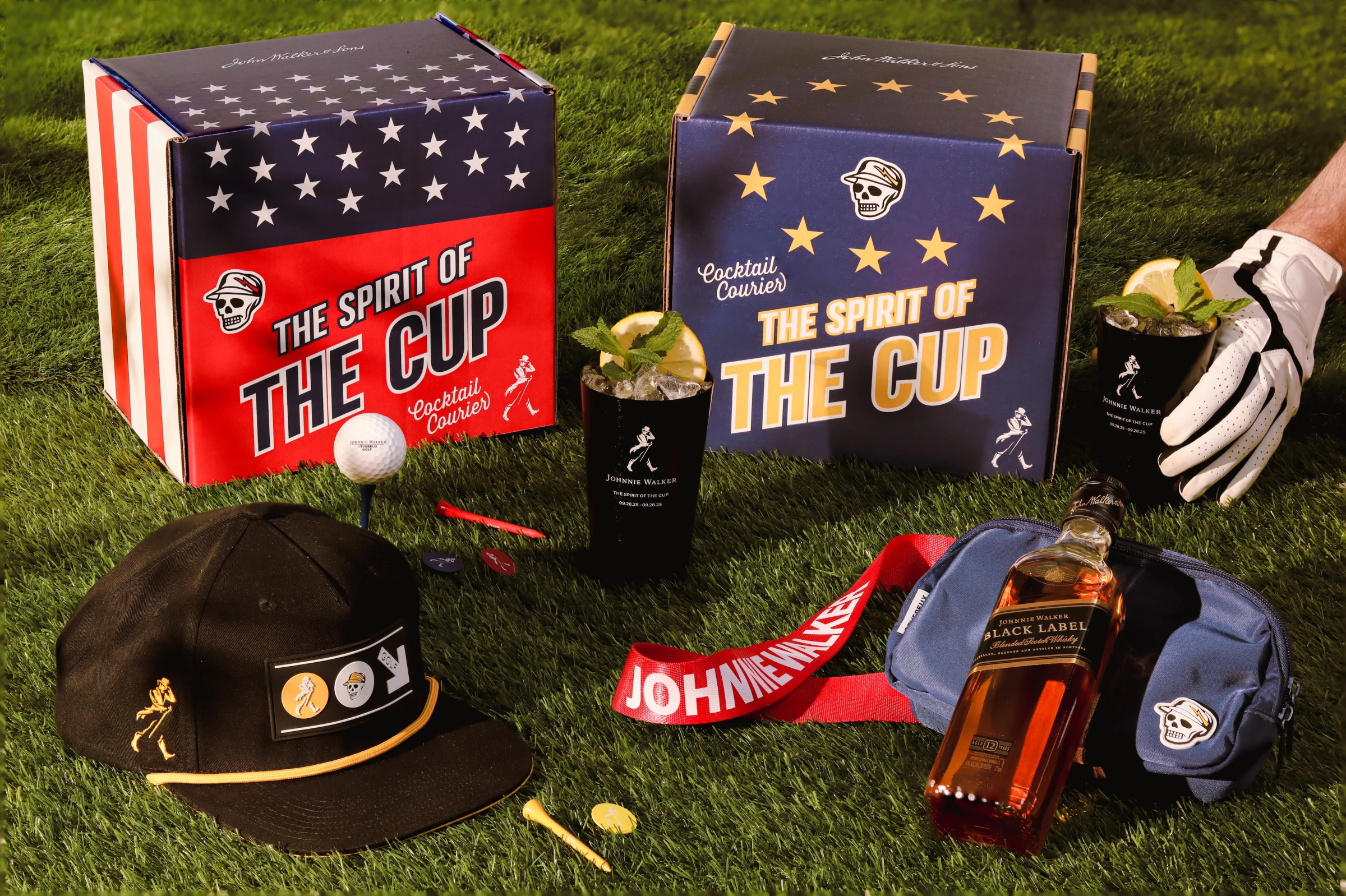 The Johnnie Walker Cocktail Courier Kit