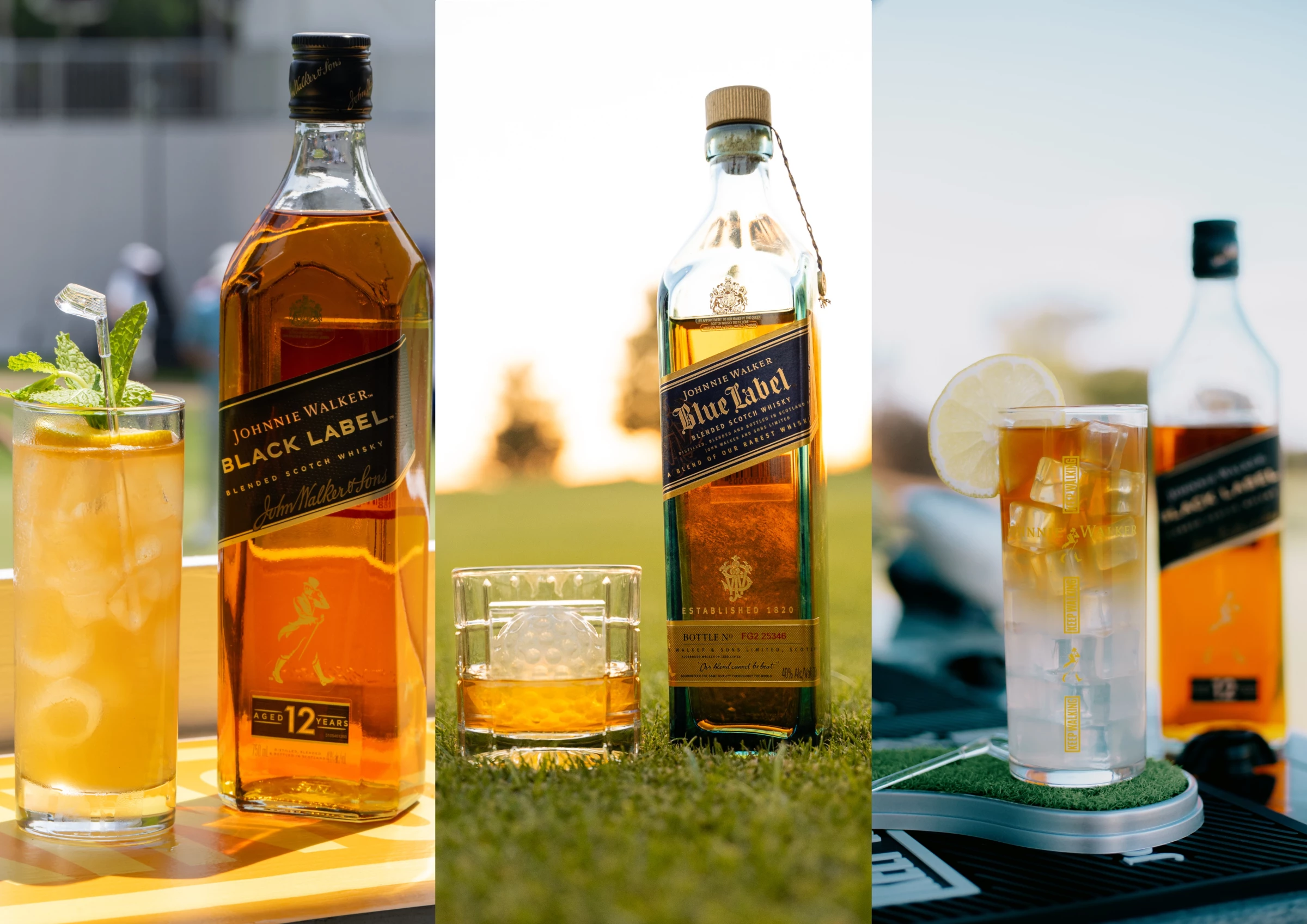 Johnnie Walker Signature Golf Serves