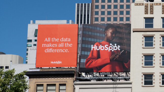 HubSpot's OOH efforts | Source: HubSpot HubSpot's OOH efforts | Source: HubSpot