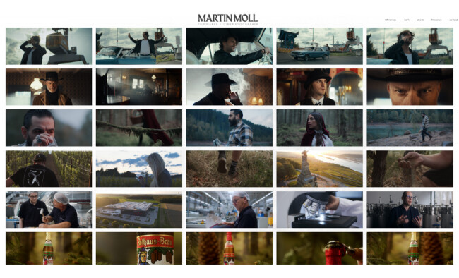 Martin Moll Portfolio Website for Filmmaking Martin Moll Portfolio Website for Filmmaking