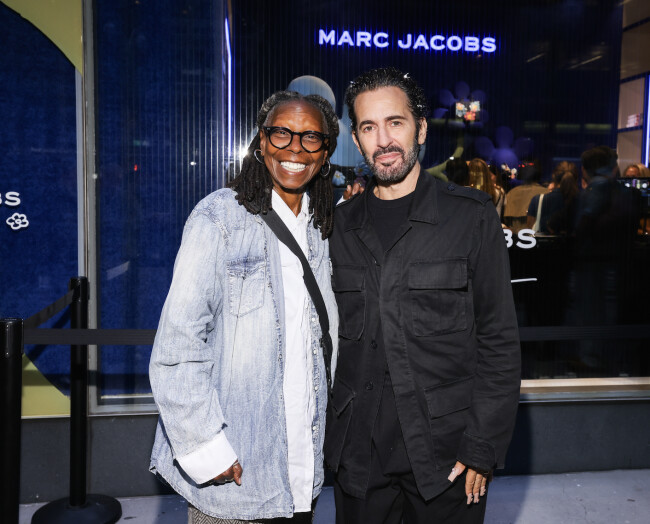 Whoopi Goldberg with Marc Jacobs | Source: Yvonne Tnt/BFA.com
