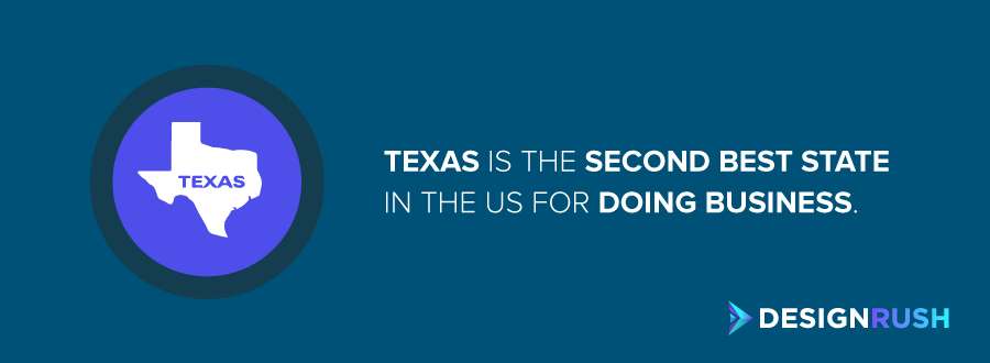 Texas PR firms: the second best state in the US for doing business.