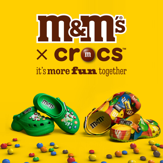 The M&M’s x Crocs Clogs The M&M’s x Crocs Clogs