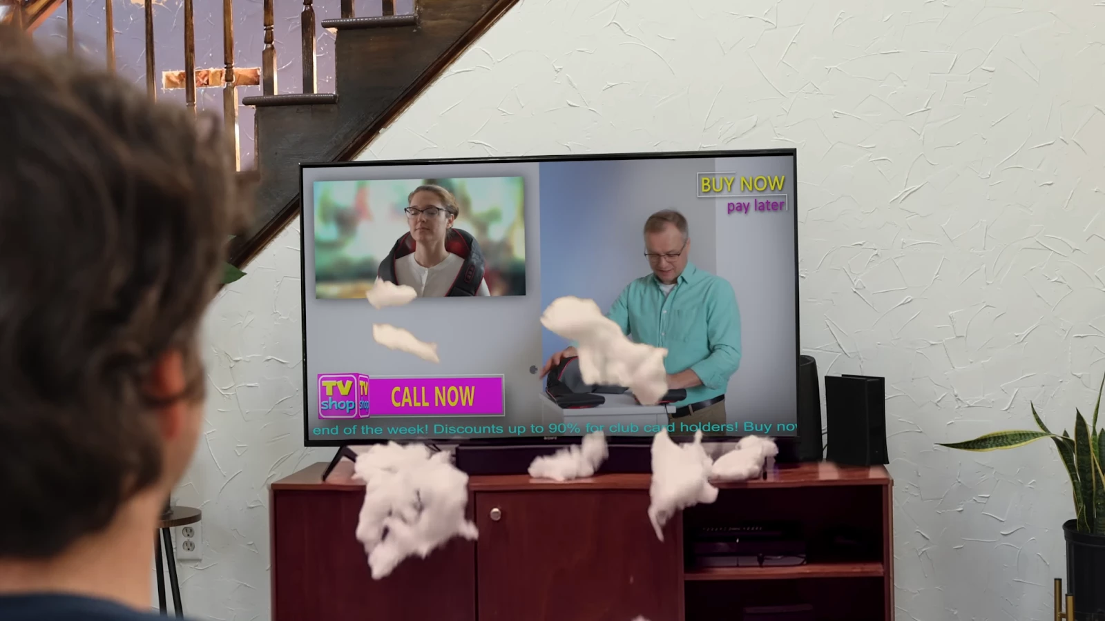 TV Ad Filled with “Fluff” | Source: Fungi Marketing