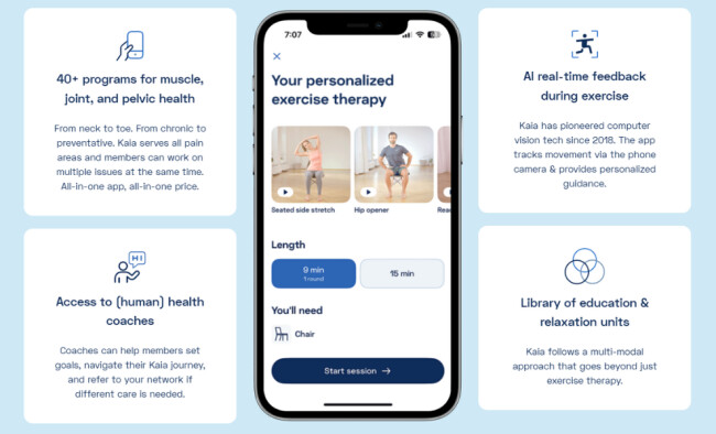 Best Fitness App Design for Pain Management