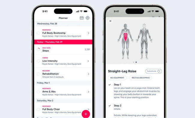 Best Fitness App Design for Women